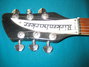 Feb 1970 Rickenbacker 460/6 , Jetglo: Headstock