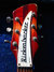 Rickenbacker 1998/6 RoMo, Fireglo: Headstock