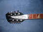 Rickenbacker 360/6 WB, Jetglo: Headstock