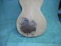 Rickenbacker 59/6 LapSteel, Cream: Full Instrument - Rear
