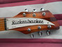 Rickenbacker 1997/6 f hole, Fireglo: Headstock