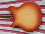 Rickenbacker 1997/6 f hole, Fireglo: Body - Rear