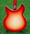 Rickenbacker 360/12 C63, Fireglo: Body - Rear