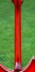 Rickenbacker 360/12 C63, Fireglo: Neck - Rear