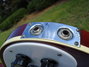 Rickenbacker 4001/4 , Burgundy: Close up - Free2