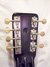 Rickenbacker B/7 LapSteel, Black: Headstock - Rear
