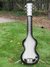 Rickenbacker 59/6 LapSteel, Gray Sunburst: Full Instrument - Front