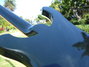 Rickenbacker 4003/4 BT, Jetglo: Neck - Rear