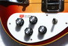 Rickenbacker 4003/4 , Amber Fireglo: Close up - Free2