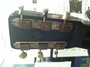 Rickenbacker BD/6 LapSteel, Black: Headstock - Rear