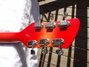 Rickenbacker 1996/6 f hole, Amber Fireglo: Headstock - Rear