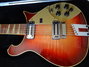 Rickenbacker 660/12 , Amber Fireglo: Full Instrument - Front