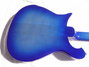 Rickenbacker 660/6 , Blueburst: Body - Rear