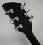 Rickenbacker 330/6 , Jetglo: Headstock - Rear