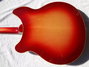 Sep 2007 Rickenbacker 360/12 , Amber Fireglo: Body - Rear