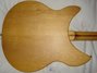 Rickenbacker 330/12 Refin, Jetglo: Body - Rear