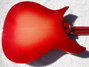 Jul 2006 Rickenbacker 350/12 V63, Fireglo: Body - Rear