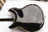 Jul 1990 Rickenbacker 381/6 JK, Jetglo: Body - Rear