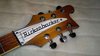 Oct 1976 Rickenbacker 481/6 Slant Fret, Autumnglo: Headstock