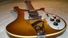 Oct 1976 Rickenbacker 481/6 Slant Fret, Autumnglo: Body - Rear