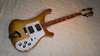 Oct 1976 Rickenbacker 481/6 Slant Fret, Autumnglo: Neck - Front
