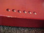 Jan 1966 Rickenbacker 100/6 LapSteel, Red: Body - Rear