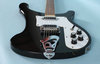 Rickenbacker 480/6 , Jetglo: Neck - Rear