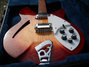 Oct 1992 Rickenbacker 330/6 , Fireglo: Body - Rear