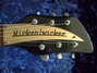 Oct 1997 Rickenbacker 325/6 V59, Jetglo: Headstock