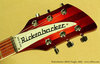 Rickenbacker 360/6 , Fireglo: Headstock
