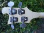 Rickenbacker 4001/4 BT, White: Headstock - Rear