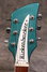 Rickenbacker 360/6 , Turquoise: Headstock