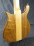 Jul 2007 Rickenbacker 650/6 Dakota, Natural Walnut: Body - Rear