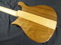 Rickenbacker 650/6 Dakota, Natural Walnut: Full Instrument - Rear