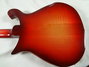 Mar 2008 Rickenbacker 660/6 , Fireglo: Body - Rear