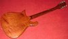 Rickenbacker 450/12 Refin, Natural: Full Instrument - Rear