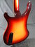 Aug 2008 Rickenbacker 4004/4 Laredo, Amber Fireglo: Body - Rear