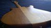 Rickenbacker 650/6 Dakota, Natural Walnut: Full Instrument - Rear