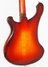 Aug 1981 Rickenbacker 4003/4 , Fireglo: Body - Rear