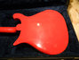 Rickenbacker 620/6 BH BT, Red: Body - Rear