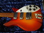 Rickenbacker 350/12 V63, Amber Fireglo: Close up - Free