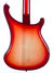 Oct 2012 Rickenbacker 4003(LH)/4 , Fireglo: Body - Rear