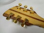 Rickenbacker 380/6 Laguna, Natural Walnut: Headstock - Rear