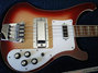 Rickenbacker 4003/4 , Fireglo: Close up - Free