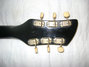 Rickenbacker 420/6 , Black: Headstock - Rear