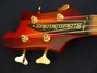 Rickenbacker 4004/4 Cii, Amber Fireglo: Headstock