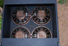 Aug 1978 Rickenbacker TR50/amp , Black crinkle: Body - Rear
