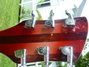 Rickenbacker 360/6 , Fireglo: Headstock - Rear