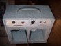 Rickenbacker M-8/amp , Gray: Neck - Rear