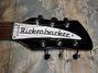 Rickenbacker 330/6 , Jetglo: Headstock